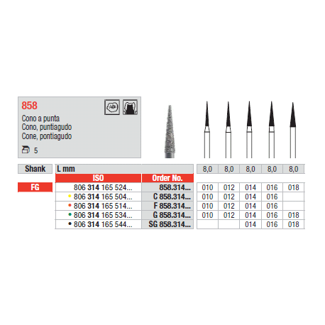 STRUM.858.314.016 AN. VERDE FG