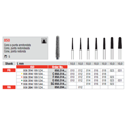 STRUM.850.314.016 AN. VERDE FG 5pz      