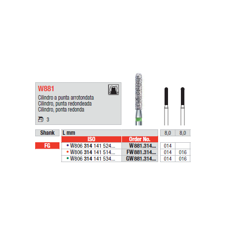 STRUM.W881.314.014.AN. VERDE FG Pz. 3