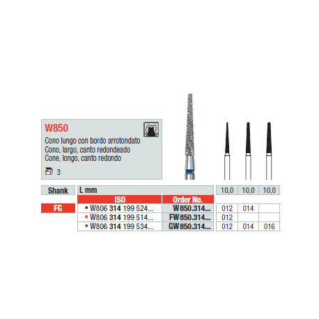 STRUM.W850.314.014 A. STANDARD FG
