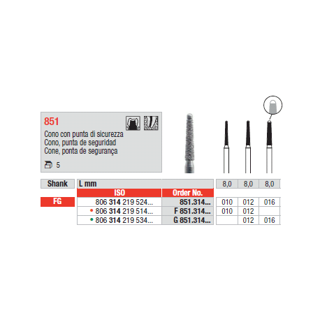 STRUM.851.314.012 AN.VERDE FG           