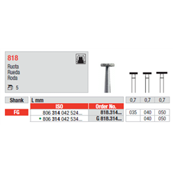 STRUM.818.314.040 AN.VERDE FG 5pz             