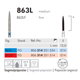 PUNTE DIAM.863L.314.014 Pz.5