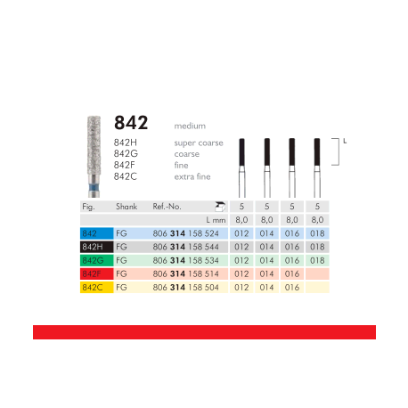 FRESE DIAM. 842F.314.016 PZ. 5