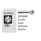 FRESE ACCIAIO RIF. 23.104.007 D0023 6pz