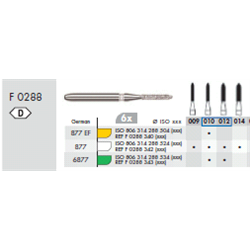 FRESE DIAM.TORPEDO 6877.314G.012 F0288
