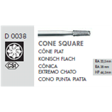 FRESE ACCIAIO RIF. 38.104.008 D0038 6pz