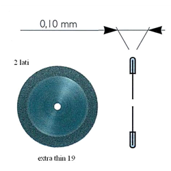 EXTRA-THIN  DISCOA DIAM.19 mm.