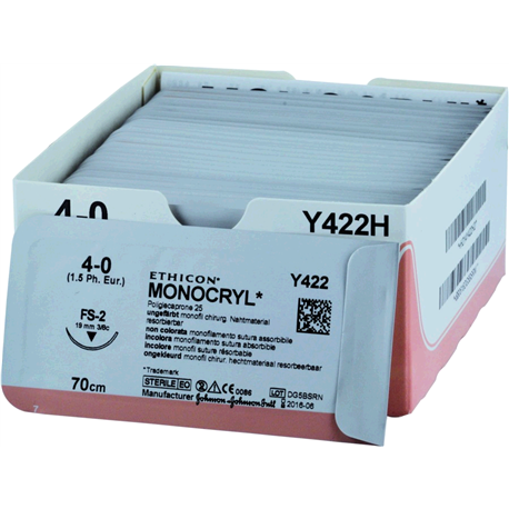 SUTURE MONOCRYL Y422H 4-0 36 PZ   