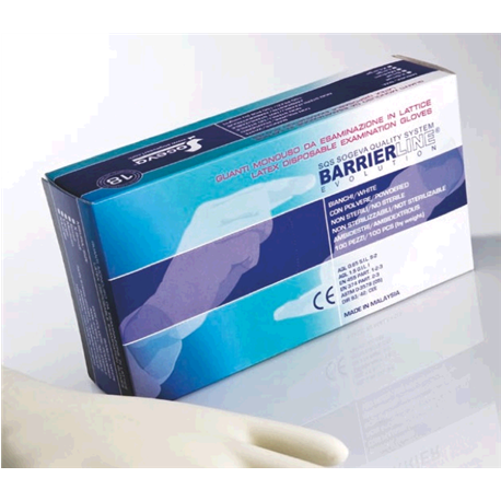 GUANTI C/POLVERE BARRIER LINE S $