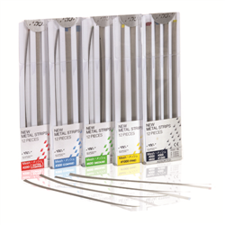 METAL STRIPS 12 PCS N.200 ROSSO 000251