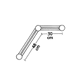 BRACCIO 2200-0801 GIREVOLE