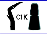 SANI TIP ADATTATORE C-1 122370NS1