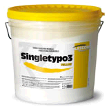 GESSO X MOD.SINGLE TYPO 3 GIALLO kg.25 "