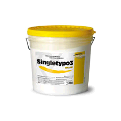 GESSO X MOD.SINGLE TYPO 3 GIALLO kg.25 "