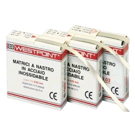 MATRICI WESTPOINT A NASTRO 0,05X8mm 15m