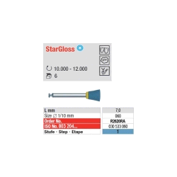 ABRASIVI R2620RA HP PZ. 1 STARGLOSS
