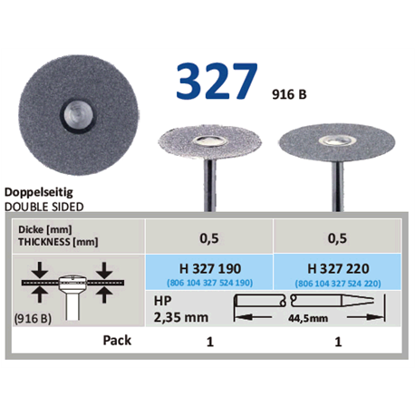 DISCHI HORICO H327.220