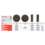 ABRASIVI 0205 pz.100 CHROMOPOL