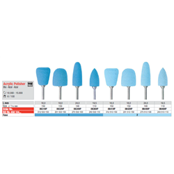 ABRASIVI 0636 pz.6 AZZURRI