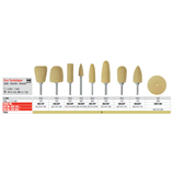 ABRASIVI 0652 pz.6 GIALLI