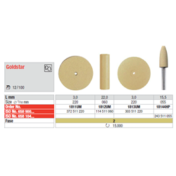 ABRASIVI 1811 pz.100 GIALLI