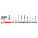 FRESE ABRASIVE BLAU 0410 UM pz.12