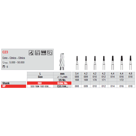 FRESE TUNG.C23.104.014 Pz.6