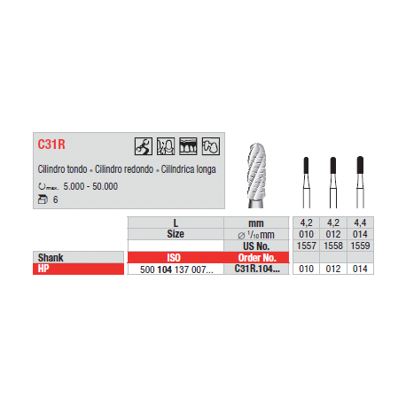 FRESE TUNG.C31R.104.014 PZ.6