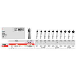 FRESE ACCIAIO 1.104.021 Pz.6