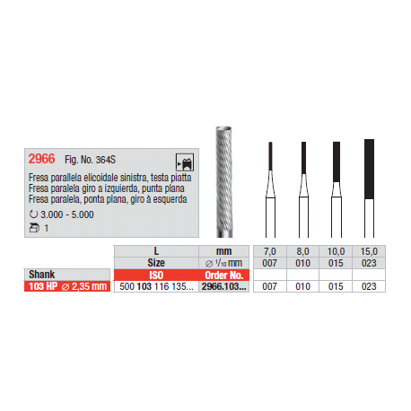 FRESE 2966.007 X PARALLEL.