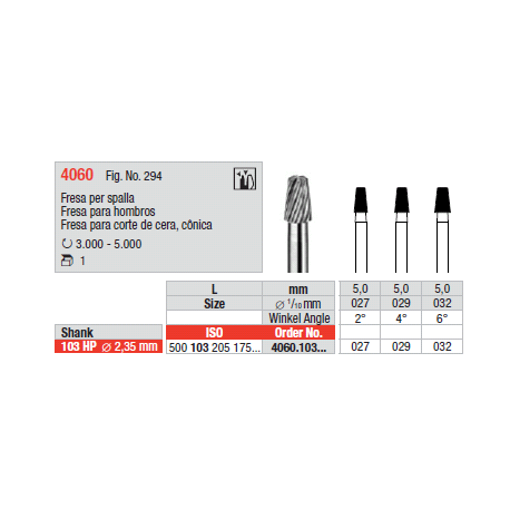 FRESE 4060.029 X MARGINI