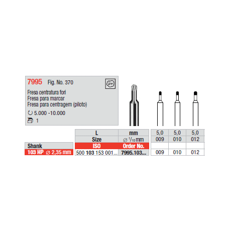 FRESE 7995.009 DI PRECISIONE