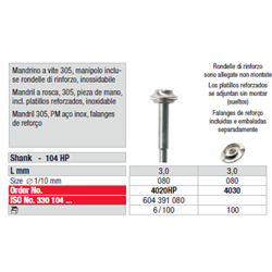 MANDRINI A VITE 4020HP