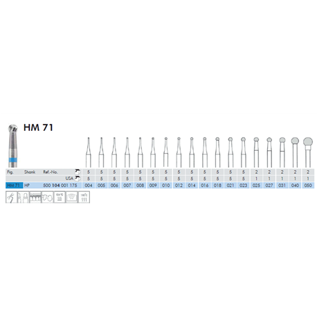 FRESE TUNG.HM71.104.004 Pz.5