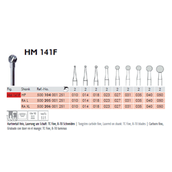 FRESE TUNG.HM141F.104.050 pz.1