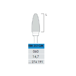 FRESE TUNG.HM251GM.104.060  2pz     