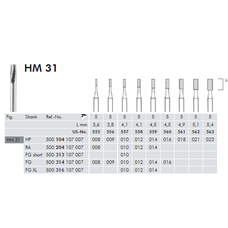 FRESE TUNG.HM31.104.014 pz.5