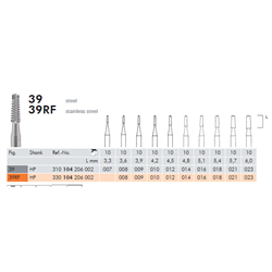 FRESE ACCIAIO HP 39.104.007 10