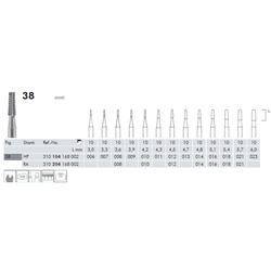FRESE ACCIAIO 38.104.010 Pz.10
