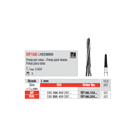 FRESE ACCIAIO RF166.104.021 PZ3