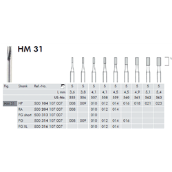 FRESE TUNG.HM31.104.010 pz.5