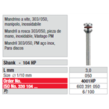 MANDRINO A ROSCA 4001 HP PZ. 6