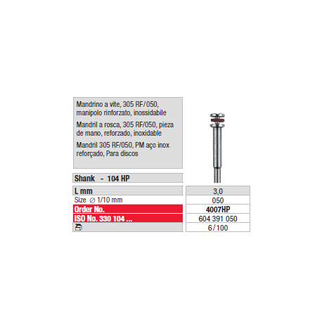 MANDRINI 4007 HP Pz.6