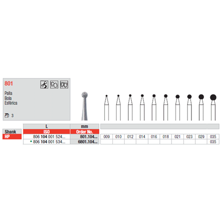 STRUM.801.104.014 STANDARD HP 3pz