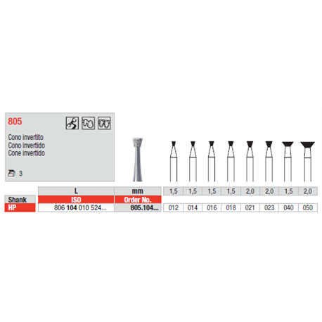 STRUM.805.104.023 STANDARD HP 3pz       