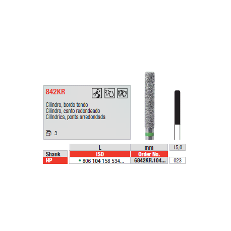STRUM.842KR.104.023 AN.VERDE HP