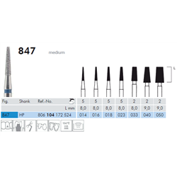 FRESE DIAM. 847.104.014 Pz.5            