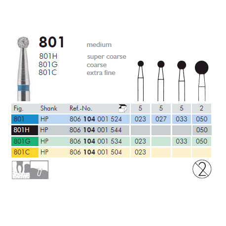 PUNTE DIAM.801.104.050 Pz.2             