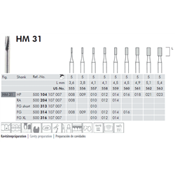 FRESE TUNG.HM31.104.012 pz.5            